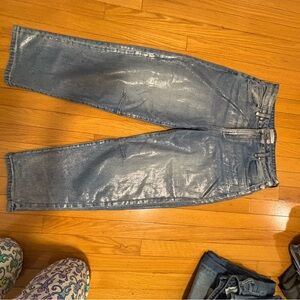 Sparkly barrel Blue Jeans